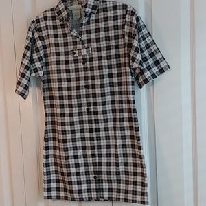 Vintage Traci Lynn short sleeved button down blous